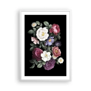 Pôster em moldura branca - Do jardim inglês - 50x70 cm