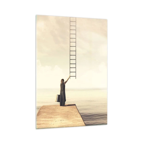 Quadro em vidro - Uma viagem mágica - 50x70 cm