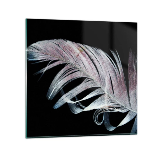 Quadro em vidro - Pense no toque - 70x70 cm