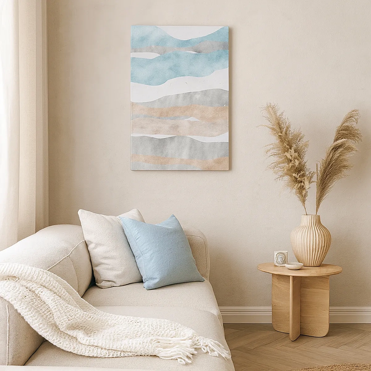 Quadro em tela - Um estudo de proximidade - 50x70 cm