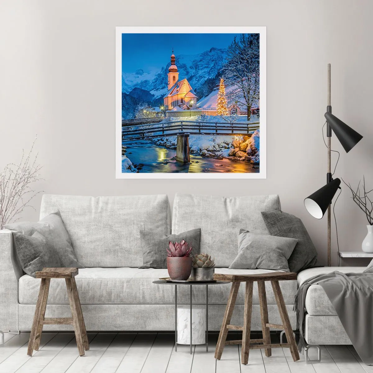 Pôster - O Espírito do Natal - 50x50 cm