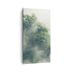 Quadro em tela - Envolto em neblina - 55x100 cm