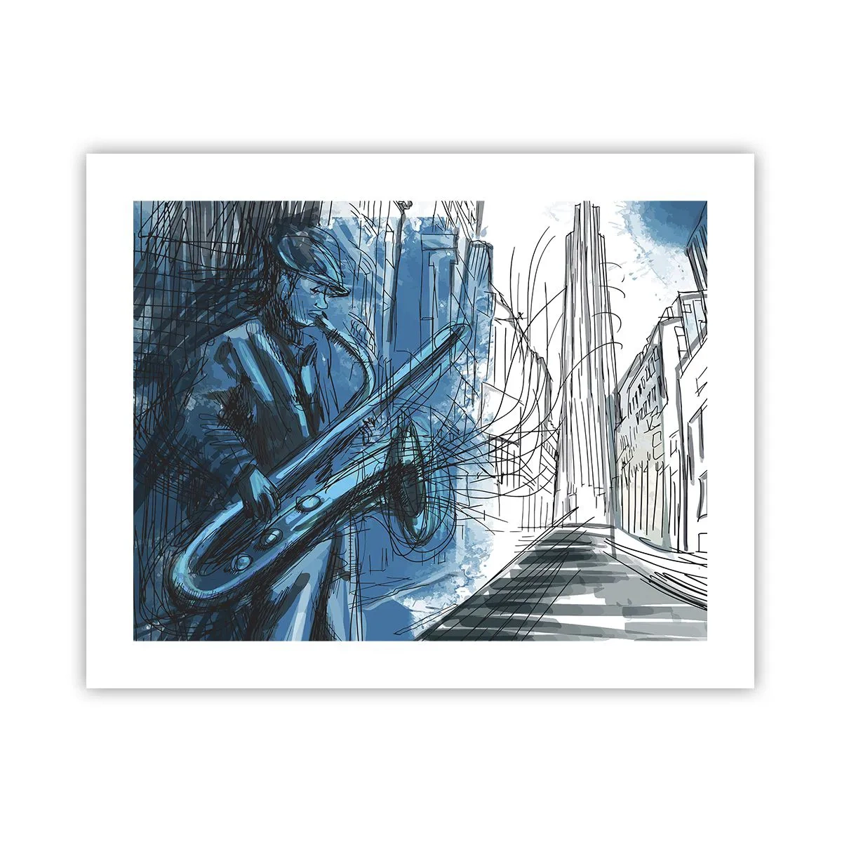 Pôster - Rapsódia Urbana - 50x40 cm