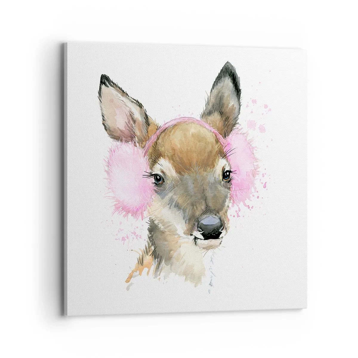 Quadro em tela - E o frio já não é assustador - 70x70 cm