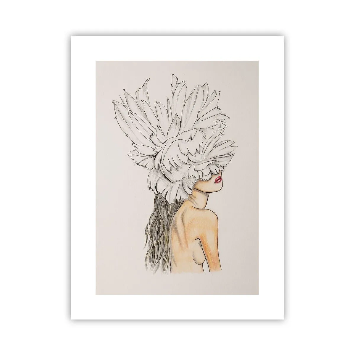 Pôster - Beleza coroada - 30x40 cm