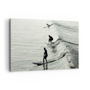 Quadro em tela - Para conhecer a onda - 120x80 cm