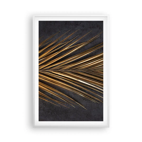 Pôster em moldura branca - Ouro dos trópicos - 61x91 cm