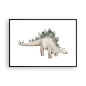 Pôster com moldura preta - Seu amigo - 100x70 cm