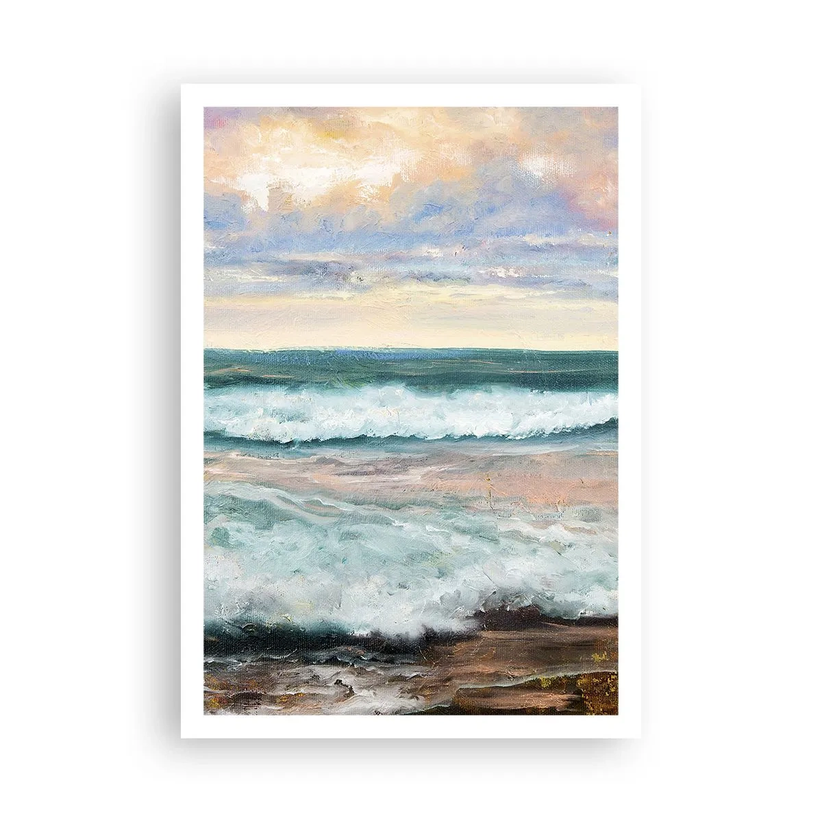 Pôster - Aqui suavizas a alma - 70x100 cm