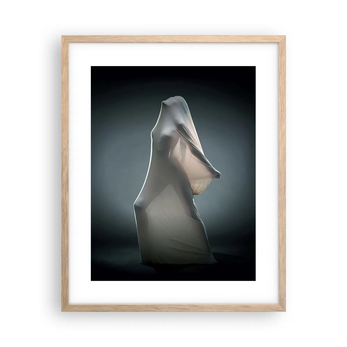 Pôster com moldura de carvalho claro - Desejos ocultos - 40x50 cm
