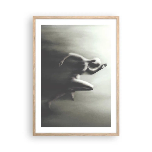 Pôster com moldura de carvalho claro - Irresistível - 50x70 cm