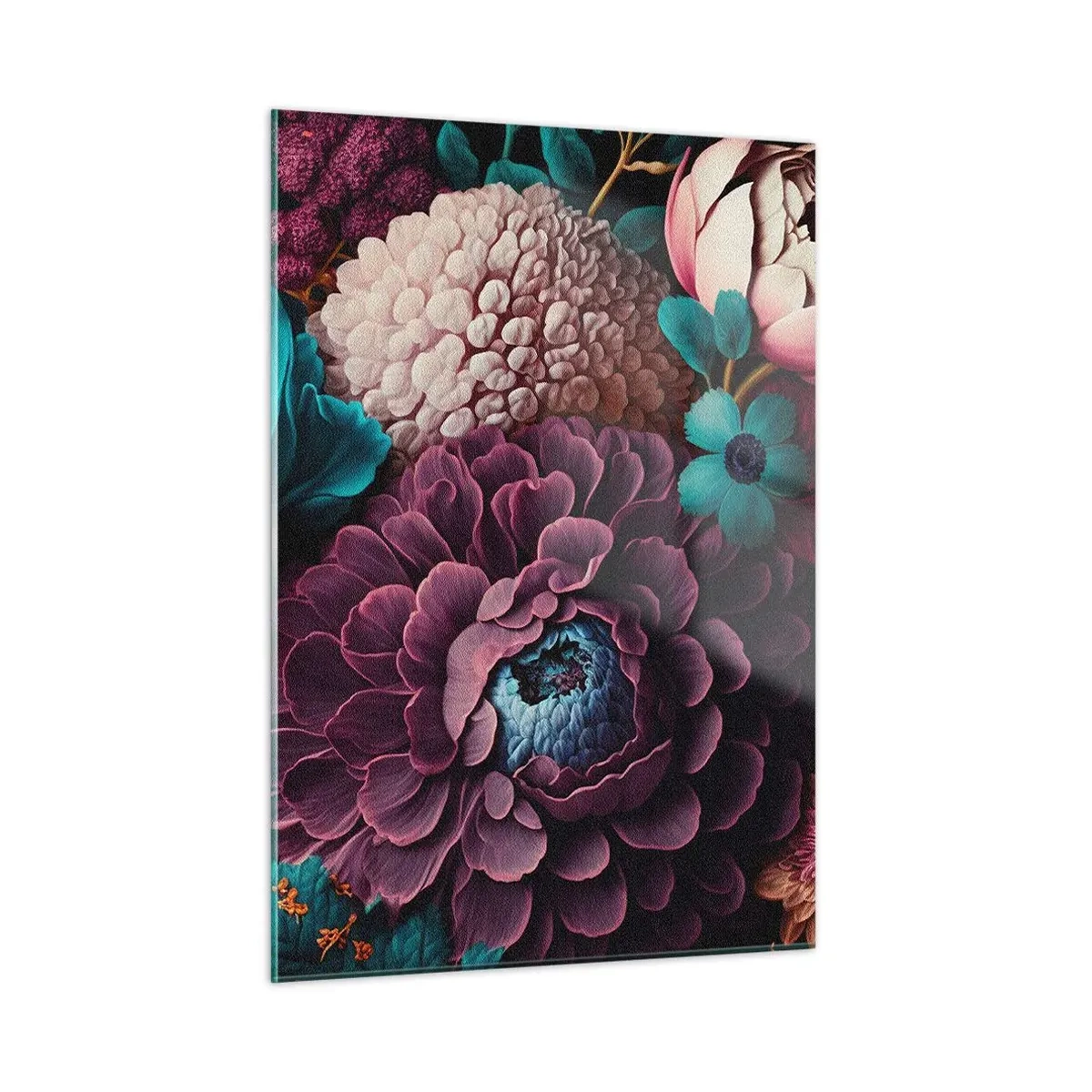 Quadro em vidro - Natureza em abundância - 50x70 cm
