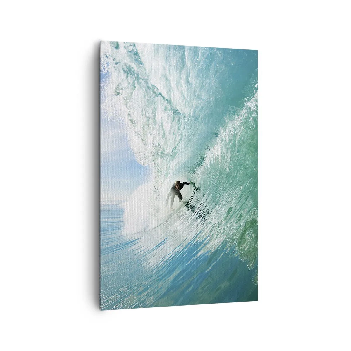 Quadro em tela - Na crista da onda - 80x120 cm