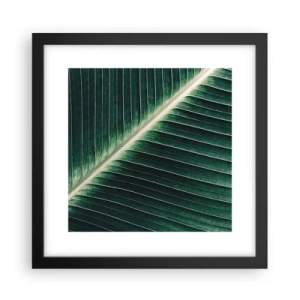Pôster com moldura preta - O ritmo da natureza - 30x30 cm