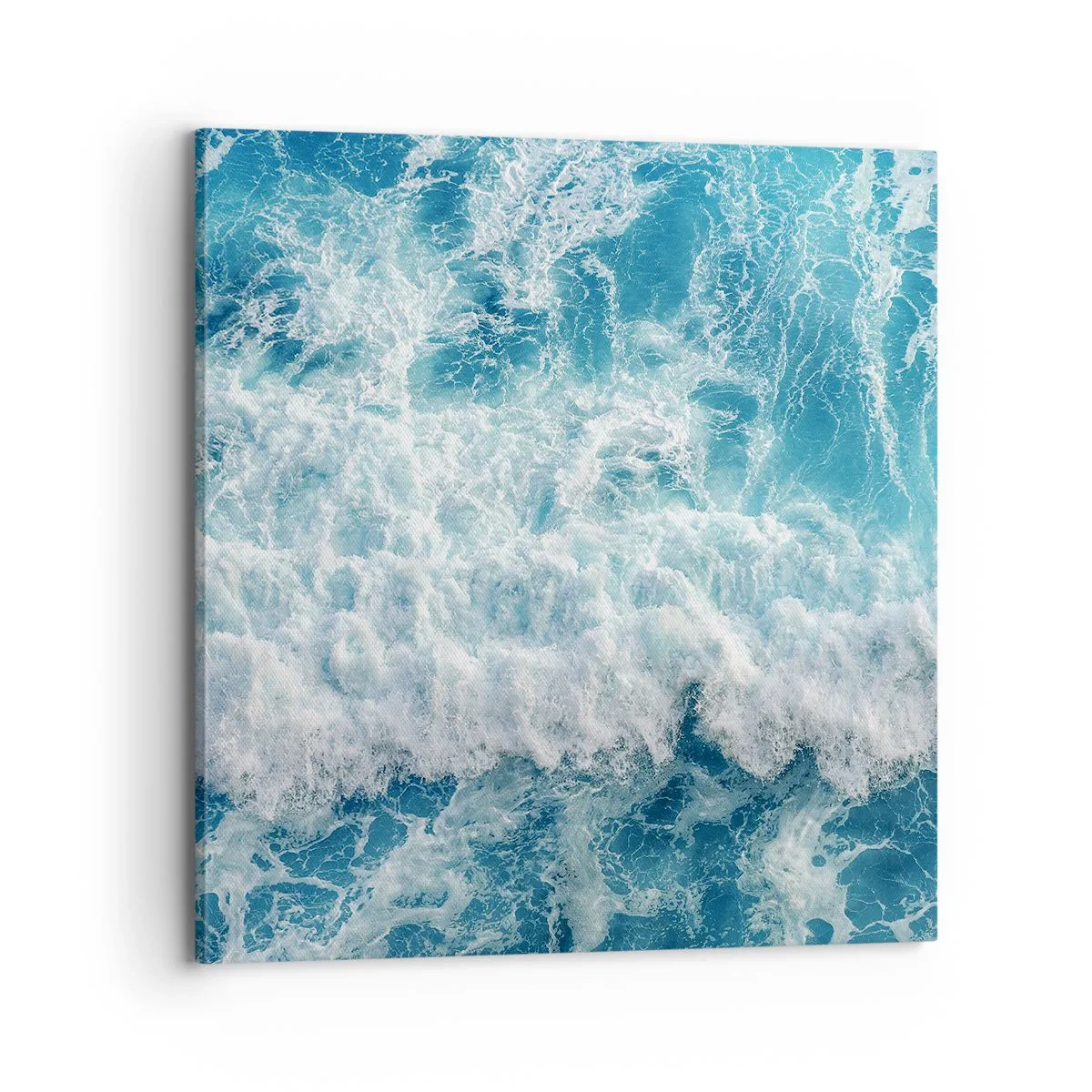 Quadro em tela - Alegremente e aos saltos - 70x70 cm