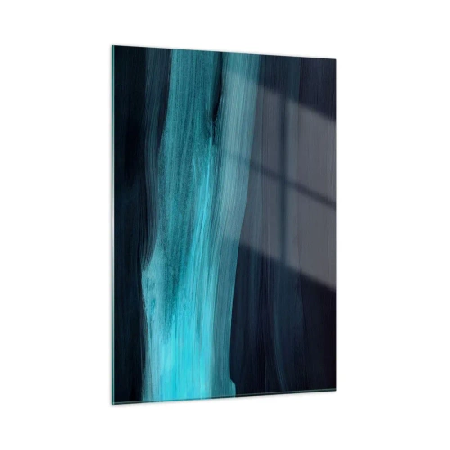 Quadro em vidro - Vá com o fluxo - 50x70 cm