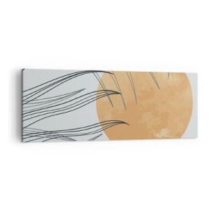 Quadro em tela - Sempre em direção ao sol - 140x50 cm