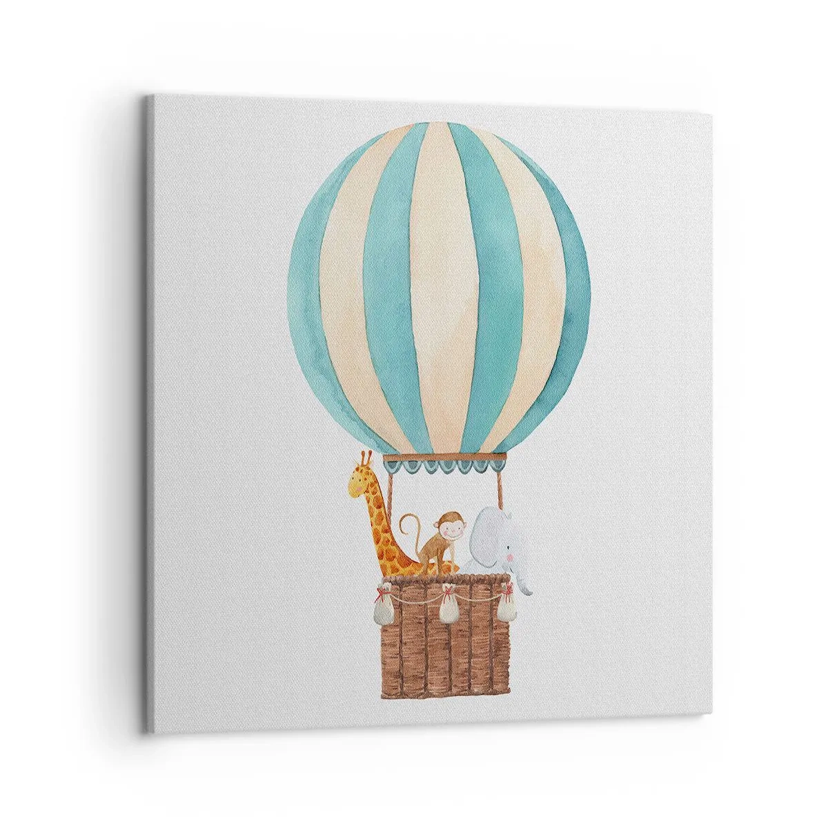 Quadro em tela - Viagem fantástica - 50x50 cm