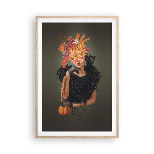 Pôster com moldura de carvalho claro - O feitiço da bruxa - 61x91 cm