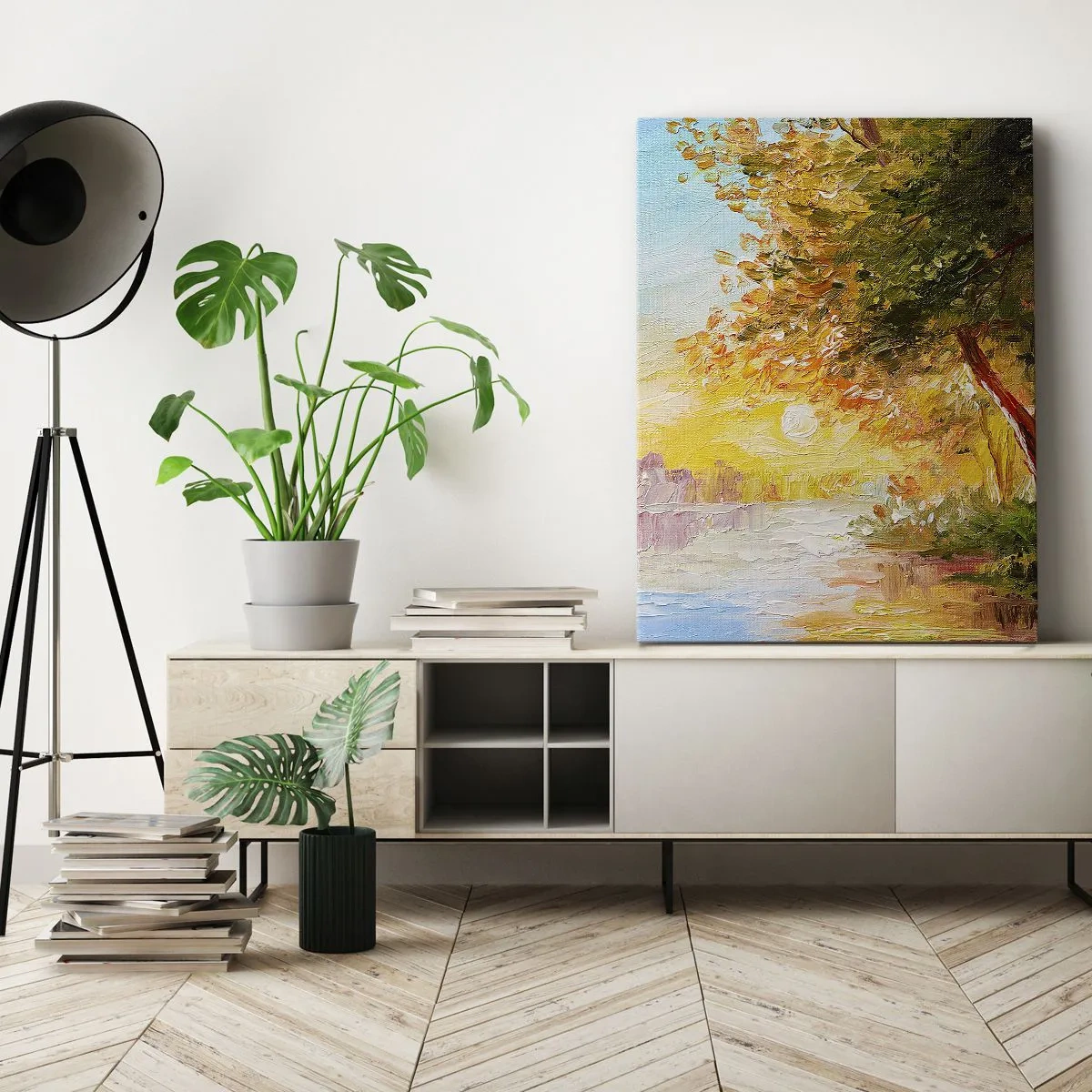 Quadro em tela - Et in Arcadia ego - 65x120 cm