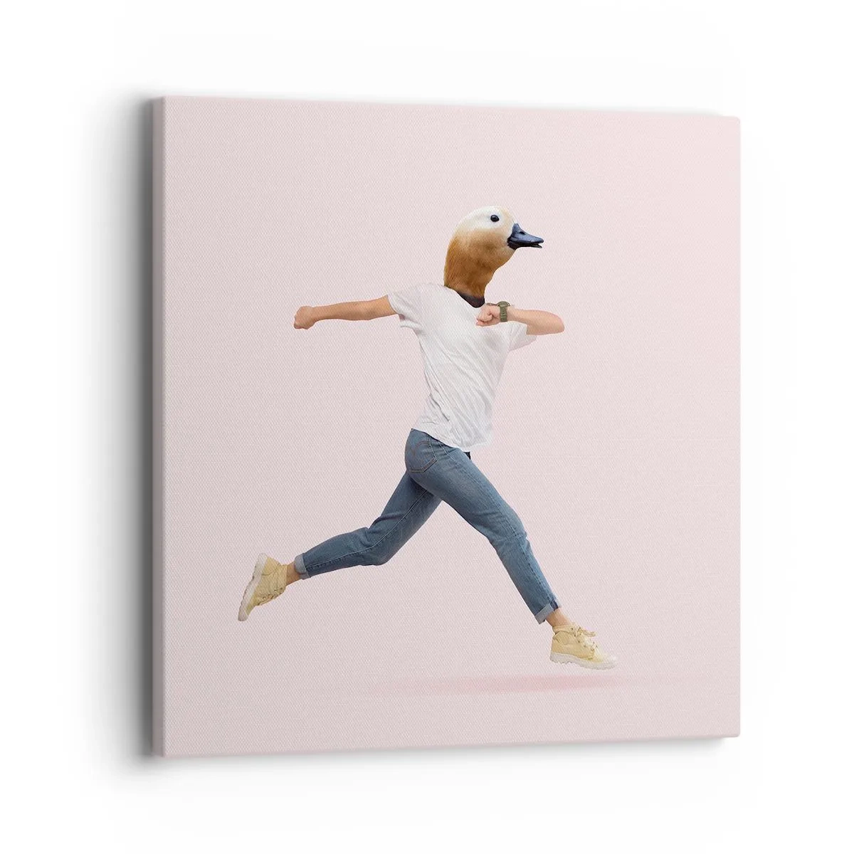 Quadro em tela - Uma pitada de absurdo - 40x40 cm