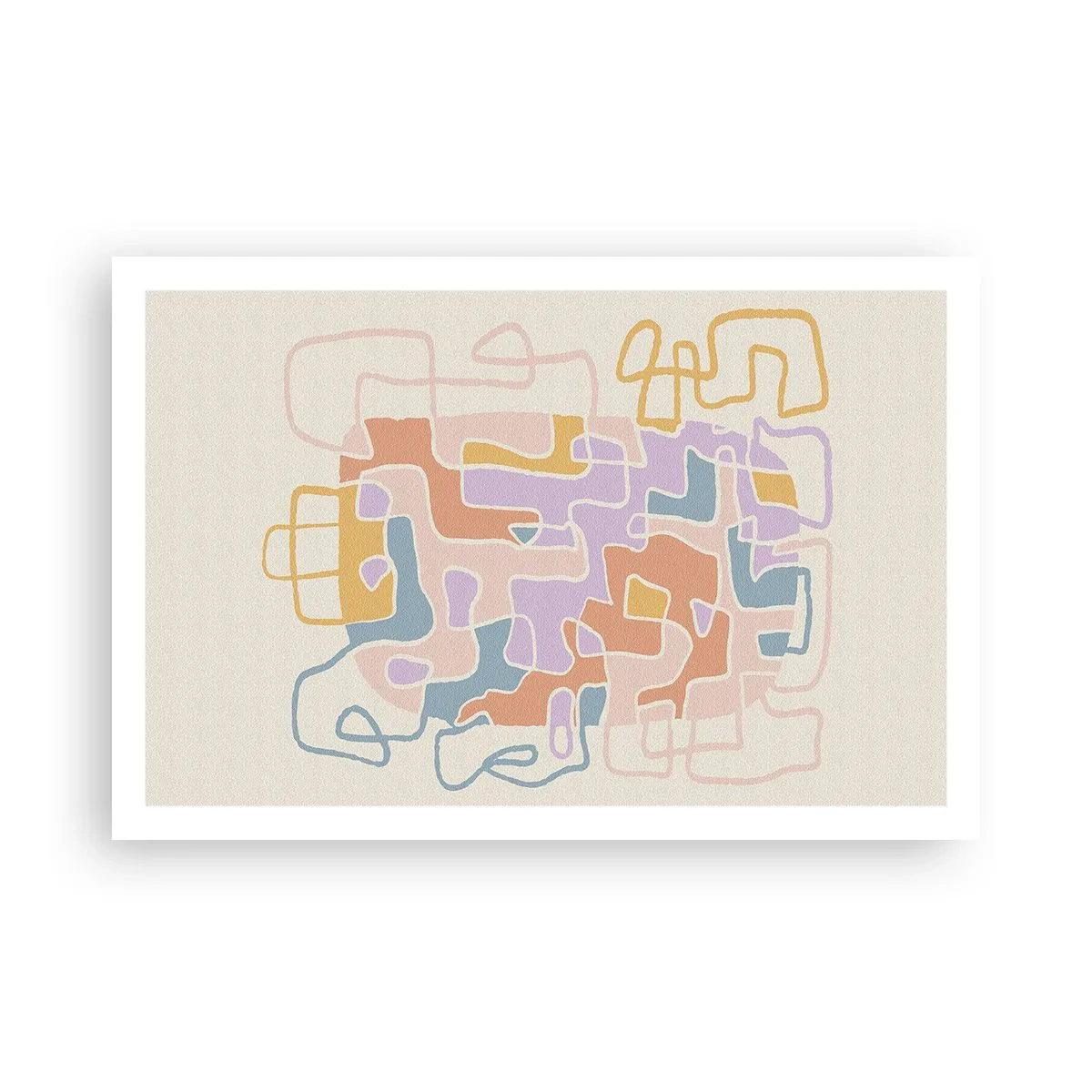 Pôster - Labirinto – uma aventura alegre - 91x61 cm