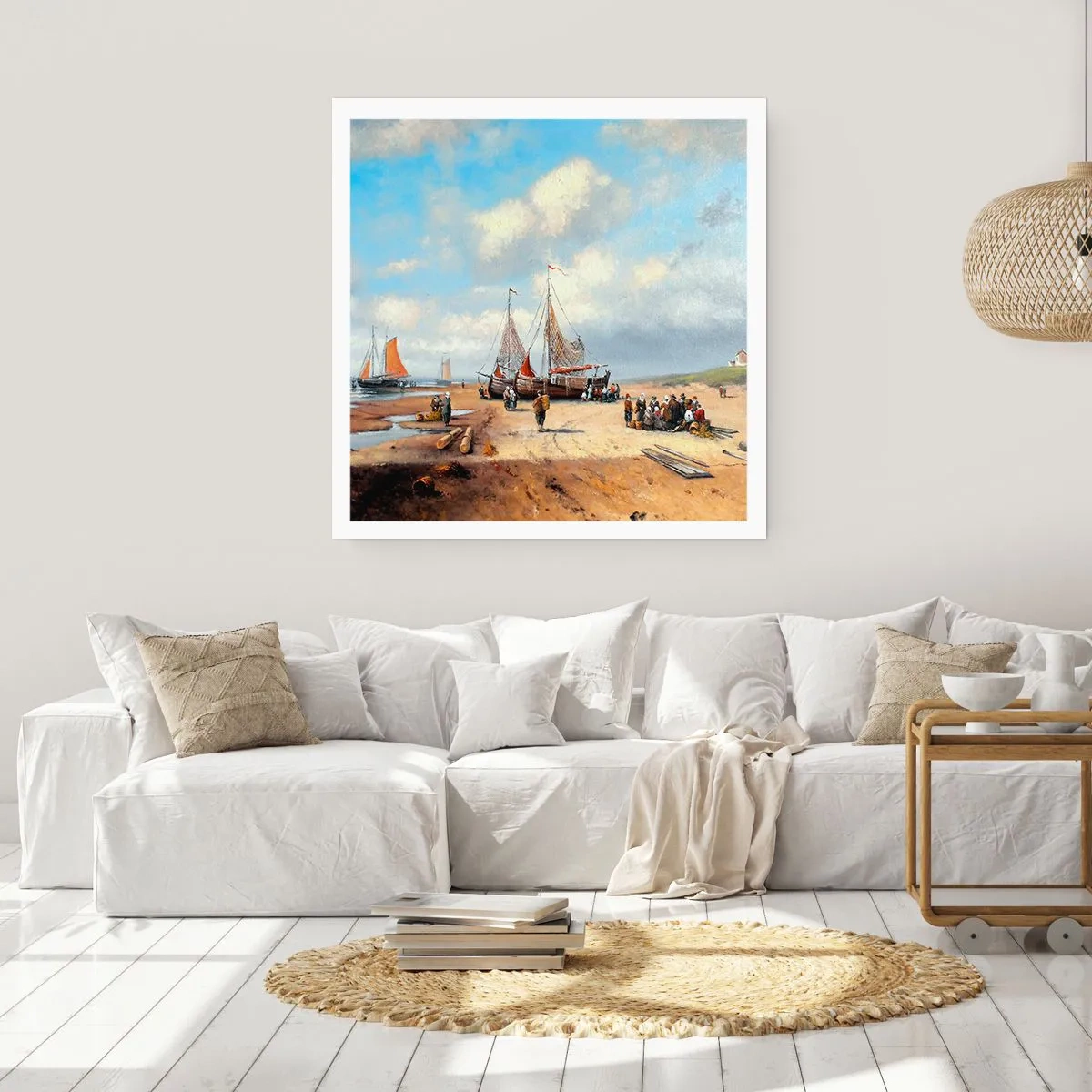 Pôster - Pós-caça bem-sucedida - 60x60 cm