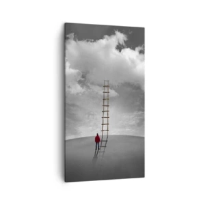 Quadro em tela - Tudo é possível - 45x80 cm