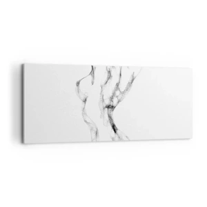 Quadro em tela - Bonita e forte - 100x40 cm