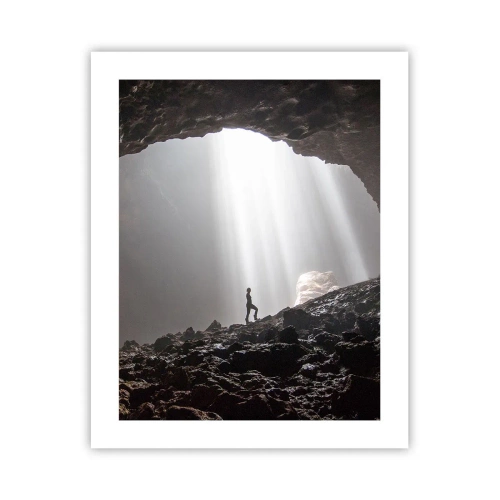 Pôster - Gruta luminosa - 40x50 cm