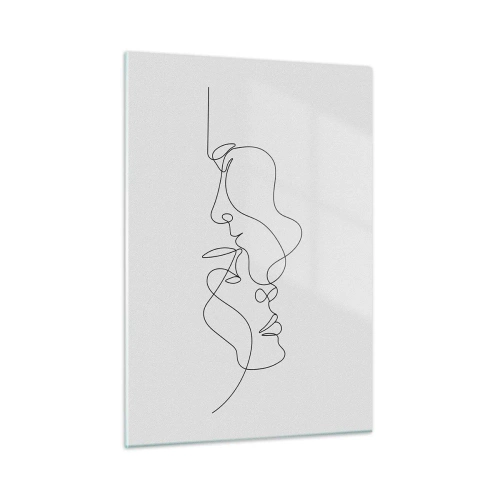 Quadro em vidro - O calor dos desejos amargos - 50x70 cm