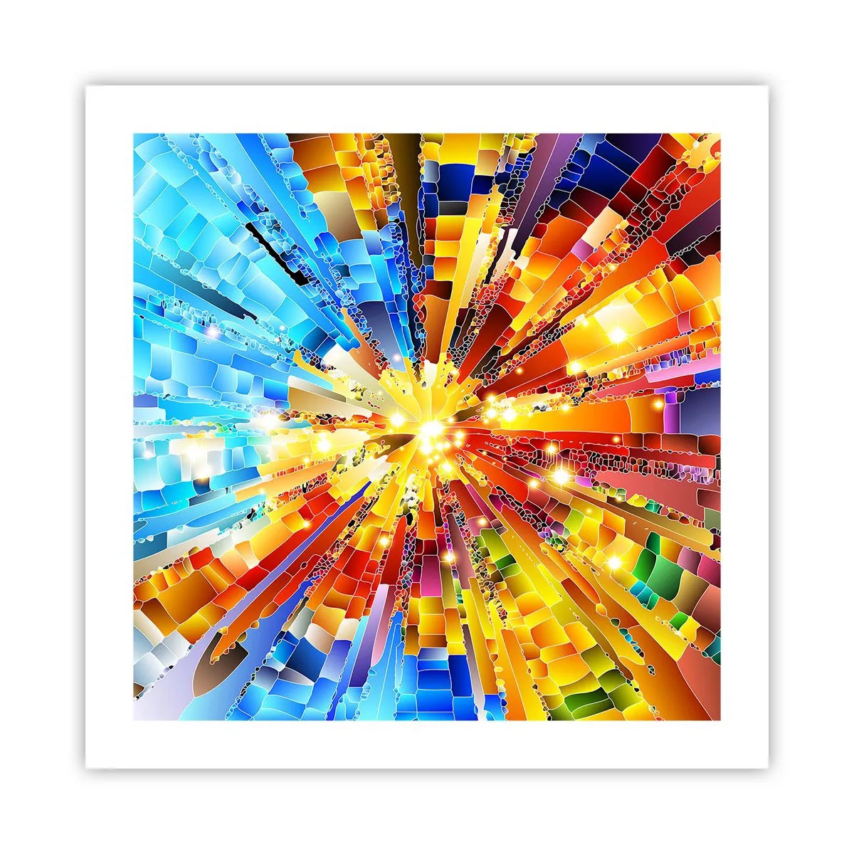 Pôster - In medias res - 50x50 cm