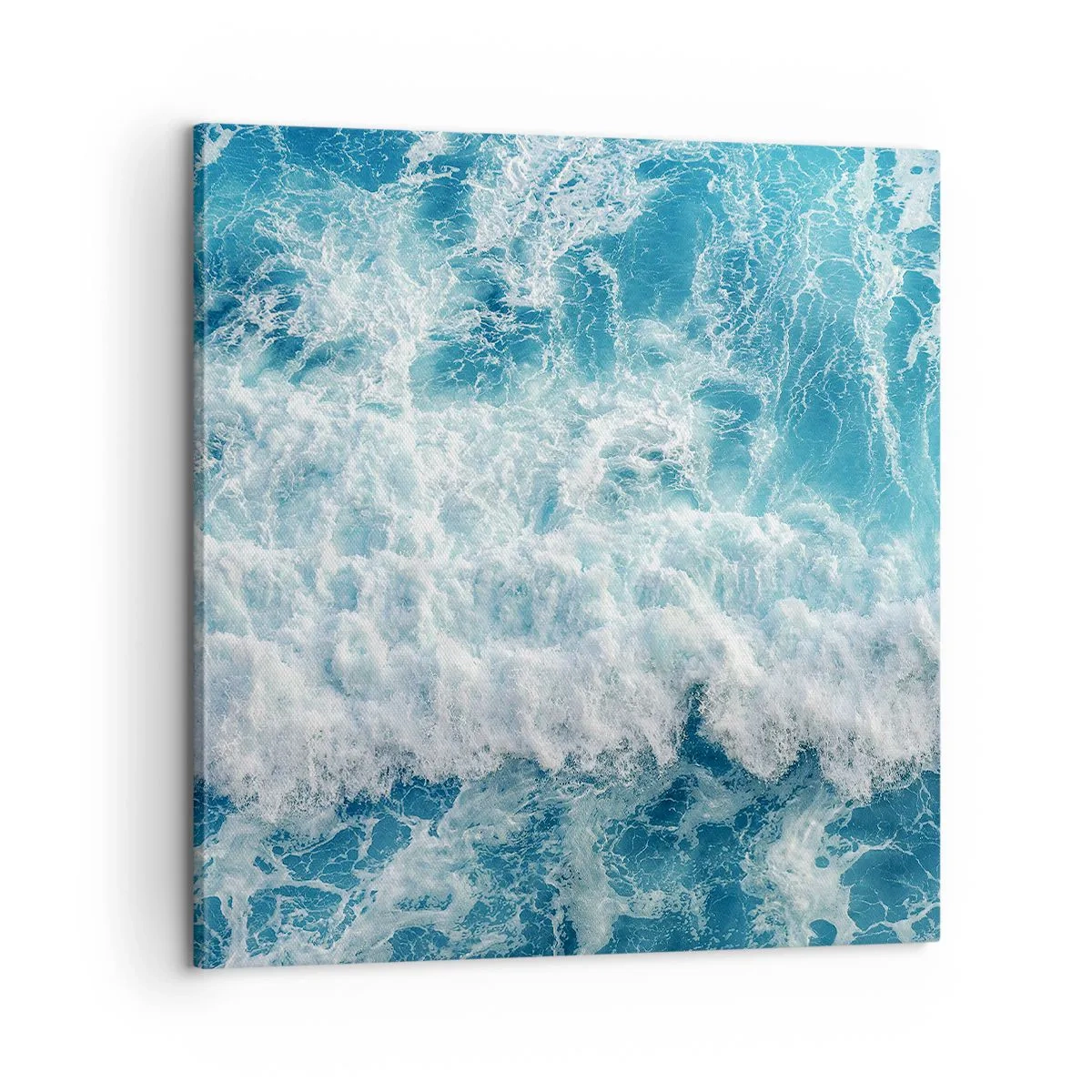 Quadro em tela - Alegremente e aos saltos - 60x60 cm