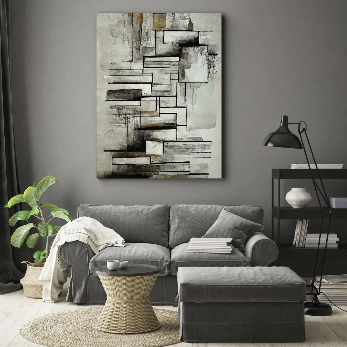 Quadro em tela - O poder da simplicidade - 70x100 cm