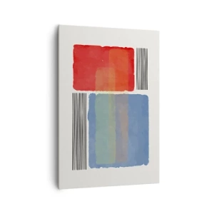 Quadro em tela - A alma da geometria - 70x100 cm