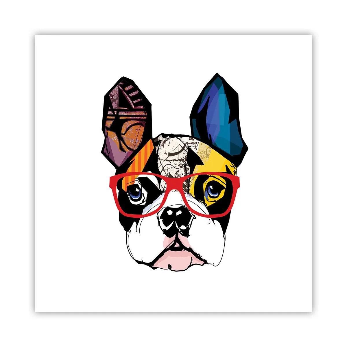 Pôster - Intelectual - 60x60 cm