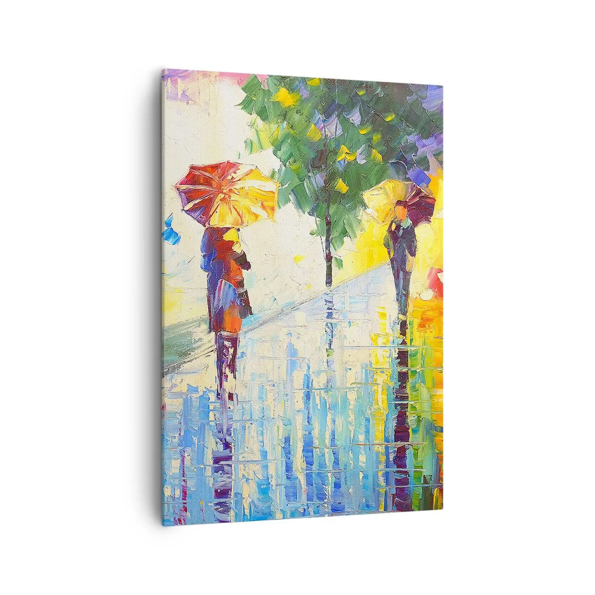 Quadro em tela - E tudo está claro - 70x100 cm