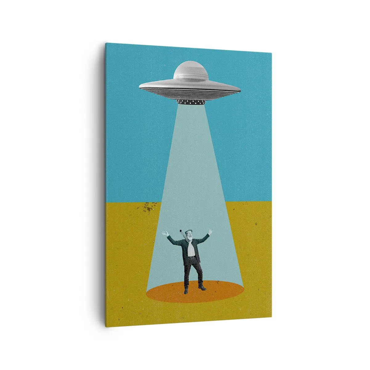 Quadro em tela - Encontro próximo - 80x120 cm