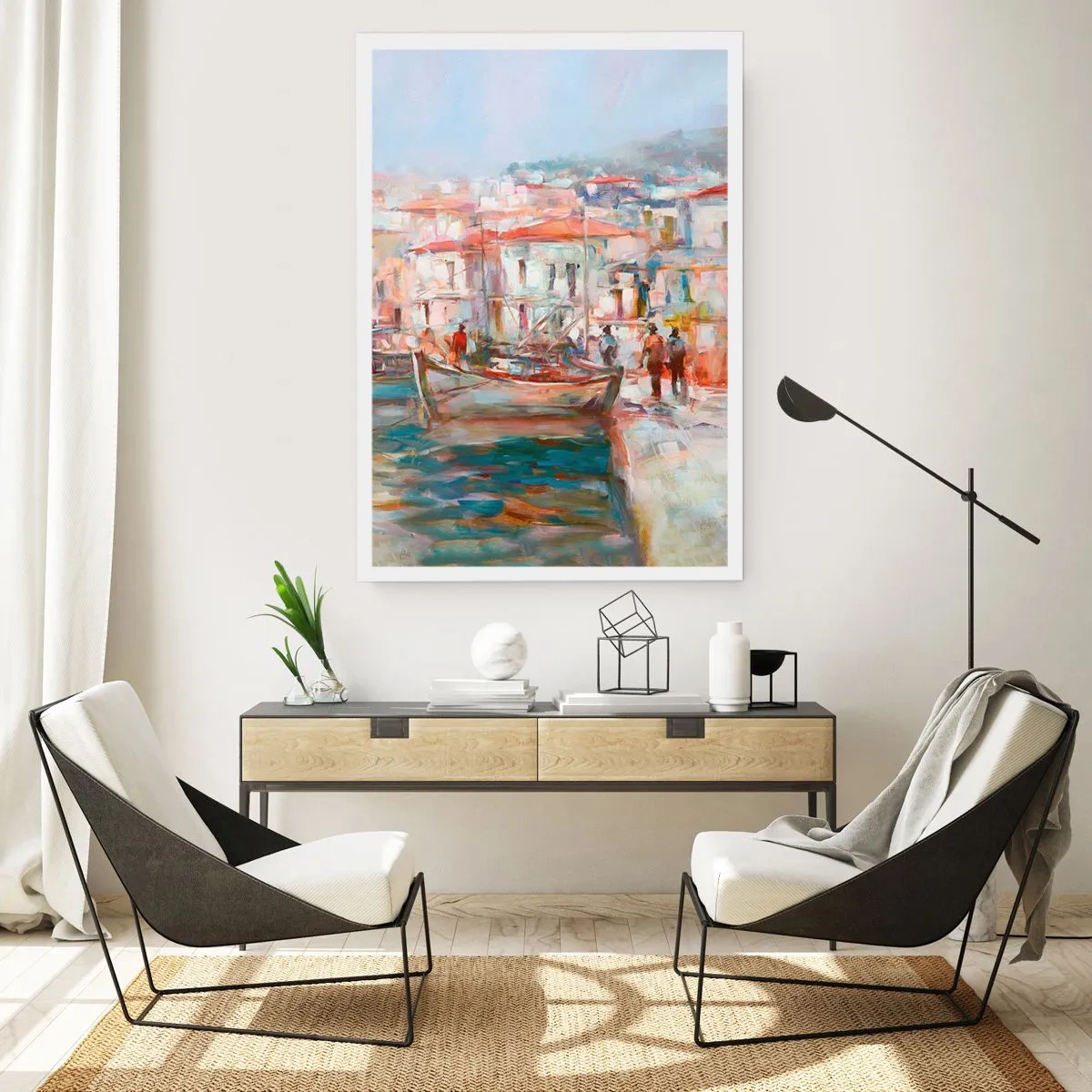 Pôster - Férias em pastel - 30x40 cm