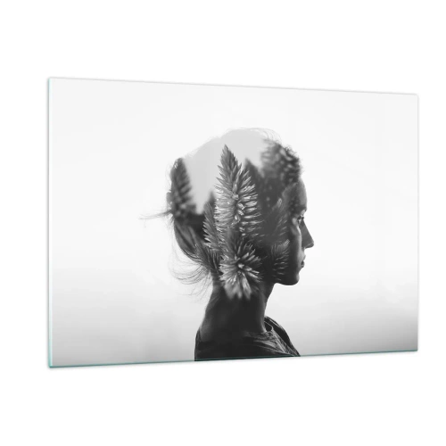 Quadro em vidro - A senhora do pinhal - 120x80 cm