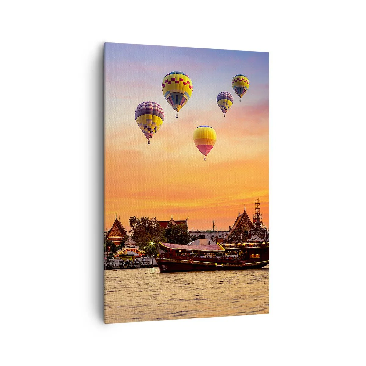 Quadro em tela - É aqui que nascem os contos de fadas - 80x120 cm