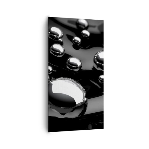Quadro em tela - Das profundezas negras - 65x120 cm