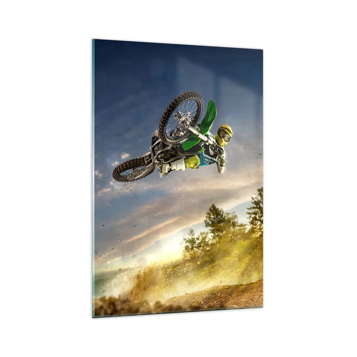Quadro em vidro - Hora da aventura! - 70x100 cm