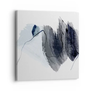Quadro em tela - Intensidade e movimento - 30x30 cm