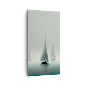 Quadro em tela - Feito de neblina - 65x120 cm