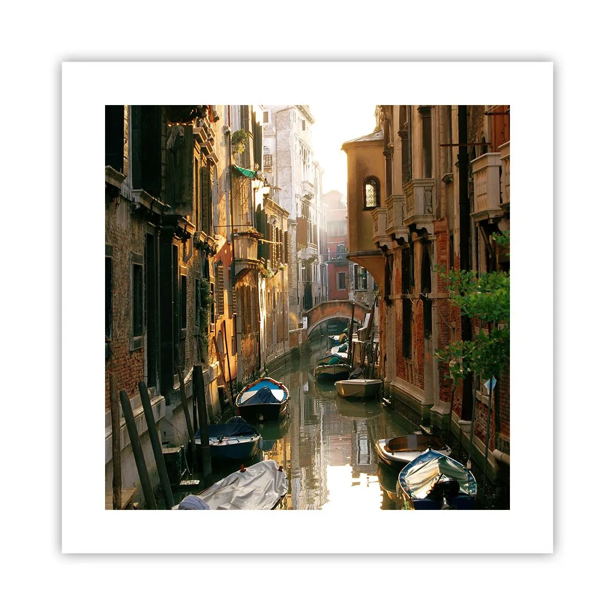 Pôster - Em um beco veneziano - 40x40 cm