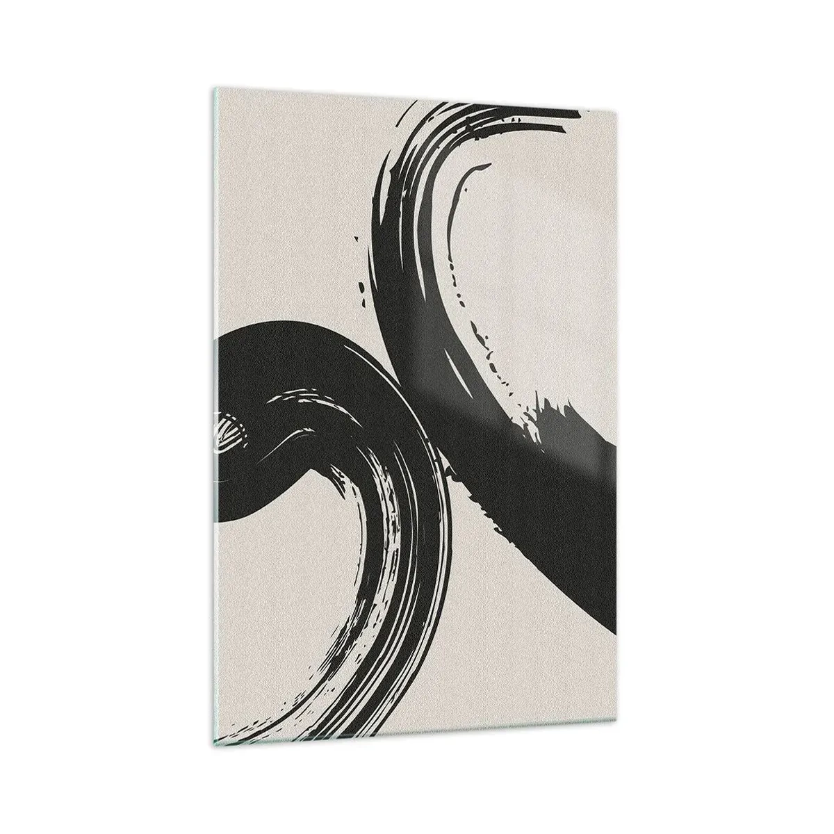 Quadro em vidro - Varrer e circular - 70x100 cm