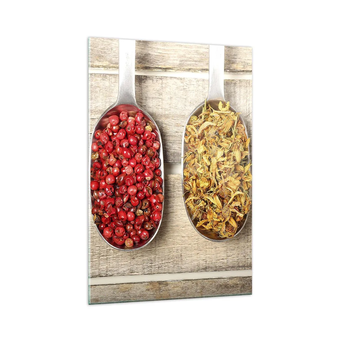 Quadro em vidro - Magia da cozinha - 70x100 cm