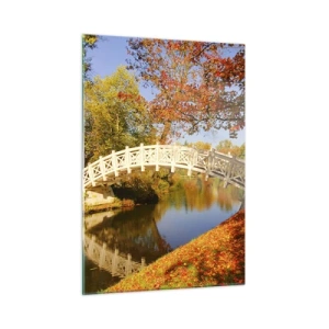 Quadro em vidro - Na ponte branca dos suspiros - 50x70 cm