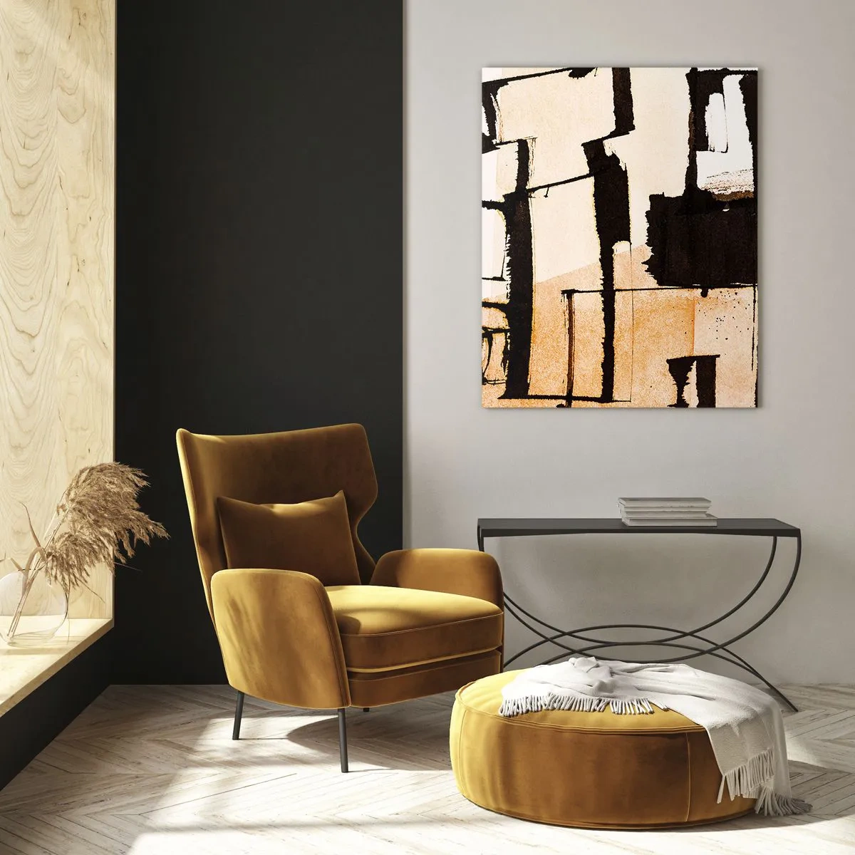 Quadro em vidro - No entanto, a ordem - 50x70 cm